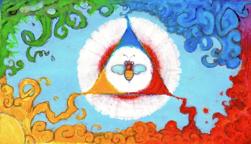 Bee Elements sunday sketch 2-4-18